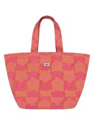 Barts Shopper bag "Juno" w kolorze różowo-pomarańczowo-żółtym - 37 x 36 x 36 cm rozmiar: onesize. Pomarańczowe shopper bag damskie Barts, bez wzorów, z bawełny, na ramię, bez dodatków. Za 140.53 zł.