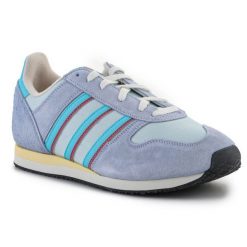 Buty adidas Race Walk M GZ2045 niebieskie. Niebieskie buty sportowe na co dzień męskie z gumy, bez zapięcia, trekkingowe. Za 613.11 zł.