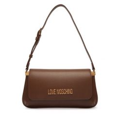 Torebka LOVE MOSCHINO. Brązowe torebki klasyczne damskie Love Moschino, bez wzorów, bez dodatków. Za 749.99 zł.