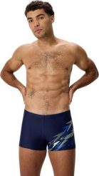 Spodenki pływackie męskie Speedo Medley Logo Aquashort. Niebieskie szorty sportowe męskie Speedo, m, z poliamidu, na fitness i siłownię. Za 135.99 zł.
