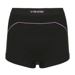 Bielizna damska VIKING Etna 2.0 Lady Boxers Bamboo. Czarna bielizna termoaktywna damska VIKING, bez wzorów. Za 49.99 zł.