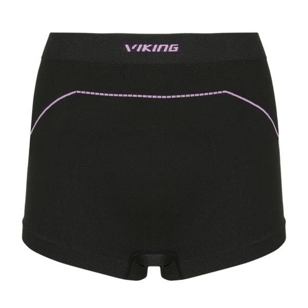 Bielizna damska VIKING Etna 2.0 Lady Boxers Bamboo. Czarna bielizna termoaktywna damska VIKING, bez wzorów. Za 49.99 zł.