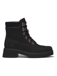 Timberland Skórzane botki "Carnaby Cool" w kolorze czarnym rozmiar: 41,5. Czarne botki damskie Timberland, bez obcasa, bez zapięcia. Za 439.24 zł.