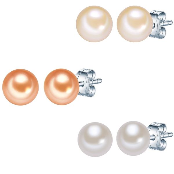 Valero Pearls Kolczyki sztyfty z perłą srebro wysokiej próby Perła hodowlana słodkowodna srebrny 1 ct Damski. Szare kolczyki damskie Valero Pearls, z perłą, srebrne, na sztyftcie. Za 239.99 zł.