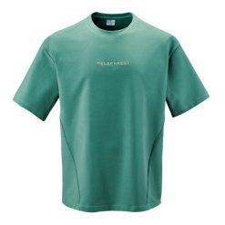 Koszulka boulderingowa Oversized Volumes. Brązowe bluzki damskie FELSENFEST, bez wzorów, z bawełny, sportowe, bez kołnierzyka, bez ramiączek. Za 159.99 zł.