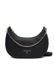 Patrizia Pepe Torebka 8B0310/L001-K103 Czarny. Czarne torebki klasyczne damskie Patrizia Pepe, bez wzorów, ze skóry, bez dodatków. Za 1,039.00 zł.