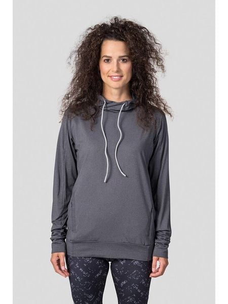 Hannah Bluza w kolorze antracytowym rozmiar: 42. Czarne bluzy z kapturem damskie Hannah. Za 237.95 zł.