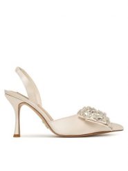 Steve Madden Szpilki Lovie 11004873 Écru. Szpilki Steve Madden, bez wzorów, z materiału, bez obcasa. Za 599.99 zł.