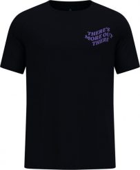Koszulka męska Odlo ESSENTIAL PRINT T-shirt crew neck s/s. Czarne t-shirty męskie Odlo, l, bez wzorów, z materiału, bez kołnierzyka. Za 166.77 zł.