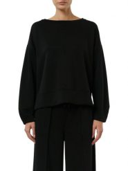 Comma Bluza Kobiety Sztuczne włókno czarny, 38. Czarne bluzy bez kaptura damskie Comma, z tkaniny. Za 299.95 zł.