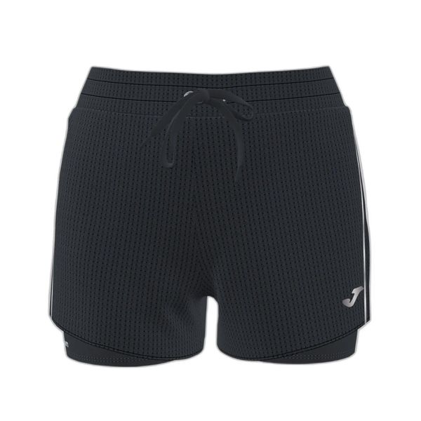 Szorty damskie Joma R-night. Czarne szorty damskie Joma, bez wzorów, z elastanu. Za 275.60 zł.