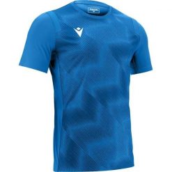 Koszulka Macron Rodders. Niebieskie t-shirty damskie Macron, xl, z materiału, bez ramiączek, na fitness i siłownię. Za 197.50 zł.