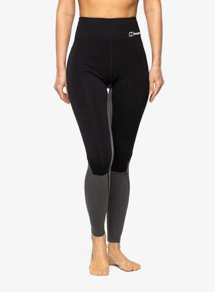 Legginsy termoaktywne damskie Berghaus MTN Seeker ST Legging. Czarne bielizna termoaktywna damska Berghaus, l, bez wzorów, z materiału. Za 291.49 zł.