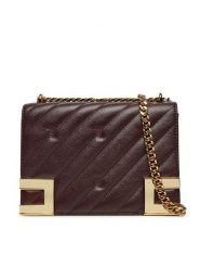 Elisabetta Franchi Torebka BS-55A-46E2-V300 Bordowy. Czerwone torebki wieczorowe Elisabetta Franchi, bez wzorów, ze skóry, wizytowe, bez kołnierzyka, bez ramiączek. Za 1,399.00 zł.