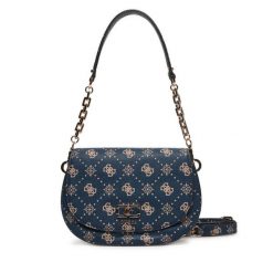 Torebka Guess. Niebieskie torebki klasyczne damskie Guess, z aplikacjami, bez dodatków. Za 659.99 zł.