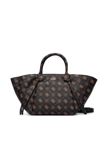 Guess Torebka Allegra HWGP24 89060 Czarny. Czarne torebki klasyczne damskie Guess, z aplikacjami, ze skóry, bez dodatków. Za 634.99 zł.