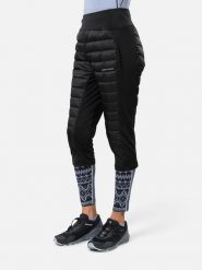 KARI TRAA Spodnie puchowe "Emilie" w kolorze czarnym rozmiar: XS. Czarne spodnie dresowe damskie Kari Traa, xs, z poliamidu, outdoorowe. Za 396.88 zł.