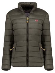 Geographical Norway Kurtka pikowana "Atikolor" w kolorze khaki rozmiar: onesize. Brązowe kurtki damskie Geographical Norway, bez wzorów, bez kaptura. Za 162.49 zł.