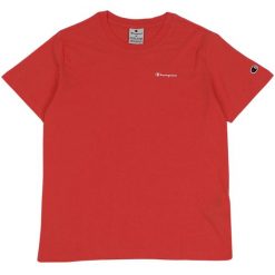 Koszulka damska Champion SS Tee 117535. Niebieskie t-shirty damskie CHAMPION, s, bez wzorów, z bawełny, bez kołnierzyka. Za 69.09 zł.