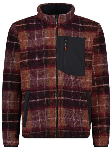 CMP Kurtka polarowa w kolorze jasnobrązowym rozmiar: 48. Brązowe kurtki męskie CMP, bez wzorów, z polaru, bez kaptura. Za 270.39 zł.