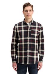 Scotch & Soda Koszula w kolorze czarno-kremowym rozmiar: L. Czarne koszule męskie Scotch & Soda, l, bez wzorów, z bawełny, bez kołnierzyka, bez ramiączek. Za 184.46 zł.