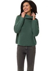 Heine Golf w kolorze zielonym rozmiar: 44. Zielone golfy damskie Heine, bez wzorów, bez ramiączek. Za 56.99 zł.