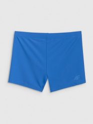 4F Kąpielówki męskie - niebieskie XL. Niebieskie kąpielówki męskie 4f, m, bez wzorów, z elastanu, do pływania. Za 59.99 zł.