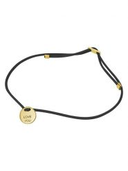 OR Carats Bransoletka z elementem ozdobnym rozmiar: onesize. Czarne bransoletki damskie OR Carats, złote. Za 704.95 zł.