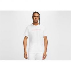 Koszulka sportowa męska Nike Air Jordan 23. Białe t-shirty sportowe męskie Nike, m, bez ramiączek. Za 261.00 zł.