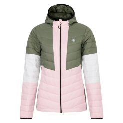 Kurtka Ocieplana Damska Lively. Czerwone kurtki damskie Dare 2b, bez wzorów, z puchu, bez kaptura. Za 162.99 zł.