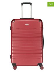 Canadian Peak Walizka "Shockeak" w kolorze bordowym - 34 x 53 x 21 cm rozmiar: onesize. Czerwone walizki Canadian Peak, bez wzorów, z materiału. Za 145.45 zł.