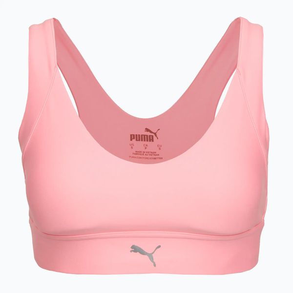 Biustonosz do biegania PUMA High Impact Ultraform Running Bra. Czerwone biustonosze sportowe damskie Puma, bez wzorów, z elastanu. Za 127.49 zł.