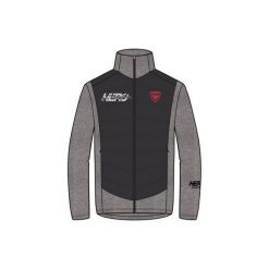 Bluza Rossignol męska New Hero Classique Hybrid Clim szara. Szare bluzy bez kaptura męskie Rossignol, m. W wyprzedaży za 639.00 zł.