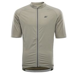 Koszulka męska rowerowa rozpinana Alpine Pro Sagen 2. Brązowe t-shirty sportowe męskie Alpine Pro, l, z materiału, bez ramiączek, na fitness i siłownię. Za 399.00 zł.