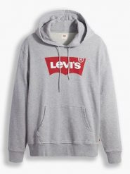 Levi's Bluza w kolorze szarym rozmiar: XL. Szare bluzy z kapturem męskie Levi's, s, z bawełny. Za 131.12 zł.
