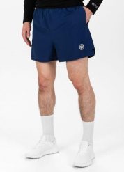 Spodenki treningowe męskie Pitbull West Coast Performance Small Logo. Niebieskie szorty sportowe męskie PITBULL, m, z materiału. Za 139.00 zł.