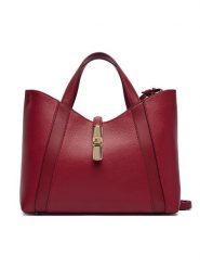 Furla Torebka Goccia Shopper Bag S WB01789 BX3353 KH CGQ00 Czerwony. Czerwone shopper bag damskie Furla, bez wzorów, ze skóry, bez dodatków. Za 1,369.00 zł.
