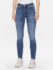 Calvin Klein Jeans Jeansy J20J222447 Niebieski Skinny Fit. Niebieskie jeansy damskie Calvin Klein Jeans. Za 259.99 zł.