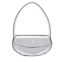Torebka Guess. Szare torebki klasyczne damskie Guess, z aplikacjami, bez dodatków. Za 299.99 zł.