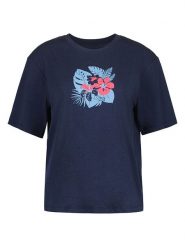 Icepeak Koszulka funkcyjna w kolorze granatowym rozmiar: S. Niebieskie bluzki sportowe damskie ICEPEAK, s, bez wzorów, bez ramiączek. Za 100.99 zł.
