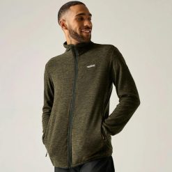 Męska bluza polarowa Harrow z zamkiem błyskawicznym. Zielone bluzy bez kaptura męskie Regatta, m, z materiału. Za 179.99 zł.