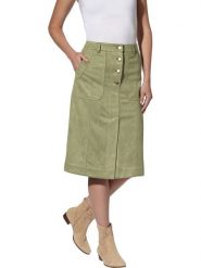 WITT WEIDEN Spódnica w kolorze zielonym rozmiar: 40. Zielone spódniczki damskie WITT WEIDEN, bez wzorów, midi, proste. Za 56.66 zł.