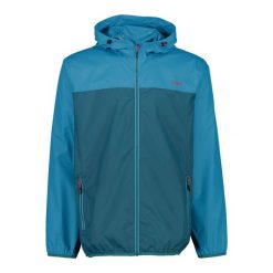 Kurtka przeciwdeszczowa z kapturem CMP. Niebieskie kurtki męskie CMP, xl, bez wzorów, sportowe, z kapturem. Za 225.00 zł.