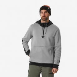 Bluza snowboardowa z kapturem męska Dreamscape 100 1/2 zip. Bluzy z kapturem męskie DREAMSCAPE, na zimę, m, z bawełny. Za 169.99 zł.