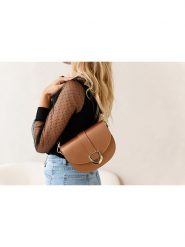 Lia Biassoni Skórzana torebka "MIsegna" w kolorze karmelowym - 22 x 17 x 8 cm rozmiar: onesize. Brązowe torebki klasyczne damskie Lia Biassoni, bez wzorów, z materiału, bez dodatków. Za 282.99 zł.