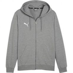 Bluza sportowa męska Puma B23623. Szare bluzy sportowe męskie Puma, bez wzorów, sportowe, bez kołnierzyka, bez ramiączek. Za 189.00 zł.