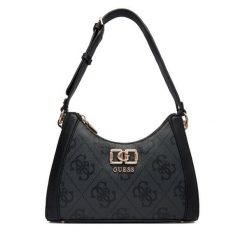 Torebka Guess. Szare torebki klasyczne damskie Guess, z aplikacjami, bez dodatków. Za 589.99 zł.