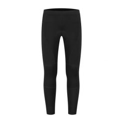 Spodnie rowerowe męskie Rogelli Essential. Czarne spodnie materiałowe męskie Rogelli, bez wzorów, sportowe. W wyprzedaży za 347.00 zł.