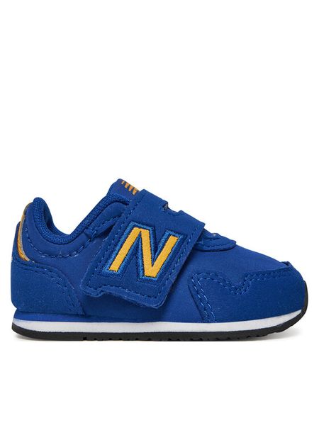 New Balance Sneakersy IV323AD Niebieski. Niebieskie buty sportowe chłopięce New Balance, z materiału, bez zapięcia. Za 129.99 zł.