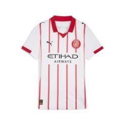 Damska koszulka domowa Girona FC 25/26 PUMA White Red. Białe t-shirty damskie Puma, l, bez wzorów, bez kołnierzyka. Za 439.00 zł.